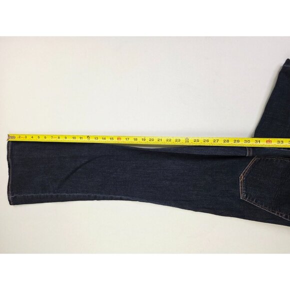 Gap 1969 26X30 Size 28/6A Women Curvy Bootcut Low Rise Blue Denim 5 Pocket Jeans - Picture 4 of 12